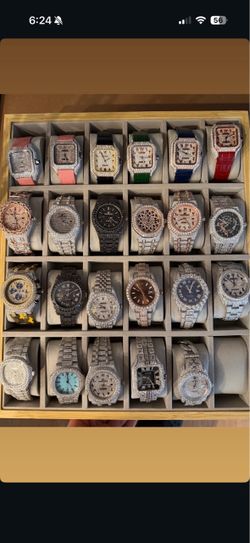 Moissanite watch