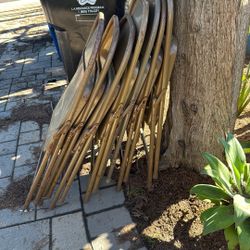 7 Metal Folding Chairs