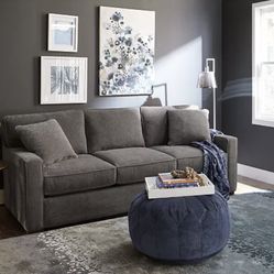 86” Gray Sofa/Couch 