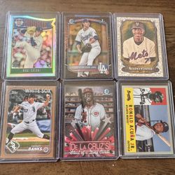 Various Baseball Cards 