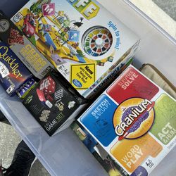 Collection Of Gently Used Board Games