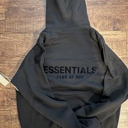 Essential Hoodie Black Size S