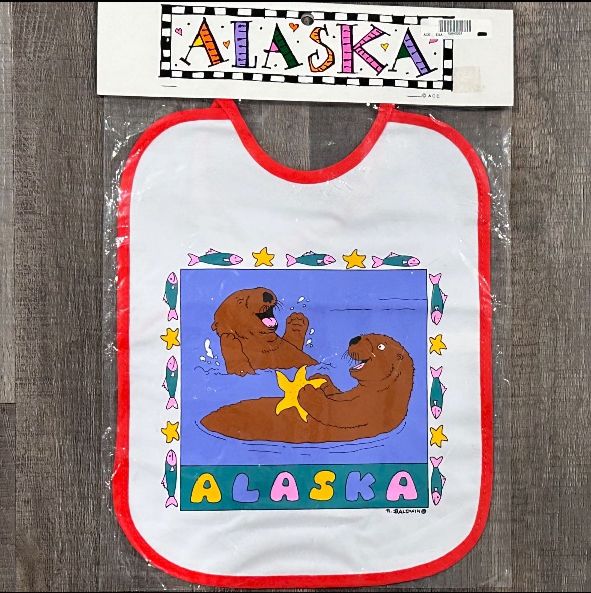 New Plastic “Alaska” Baby Bib