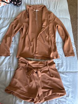 Haute Monde 2pc Short/Blazer set