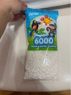 Perler bead white 6,000