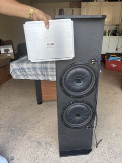 🔊 Subwoofers Kicker 12” con amplificador Soundstream EVO 3000W