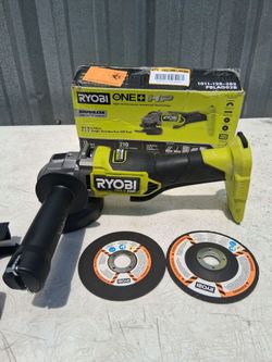 Ryobi 18v Brushless 4-1/2" grinder tool only