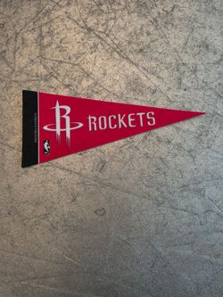 Houston Rockets Mini Pennant 4”x9" Wall Flag NBA Basketball - New