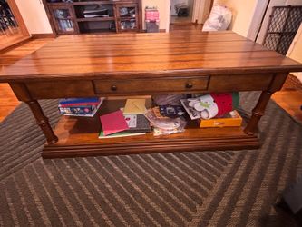 Thomasville solid wood coffee table