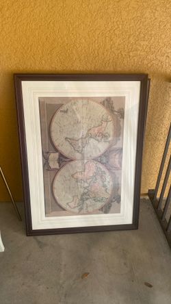 Cuadro de mapa grande