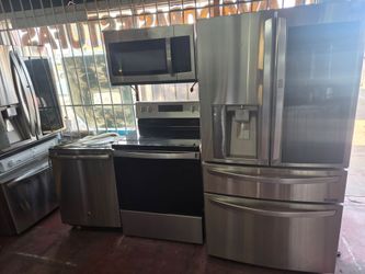 Stainless steel appliances