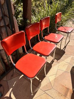Coca-Cola Chrome Chairs