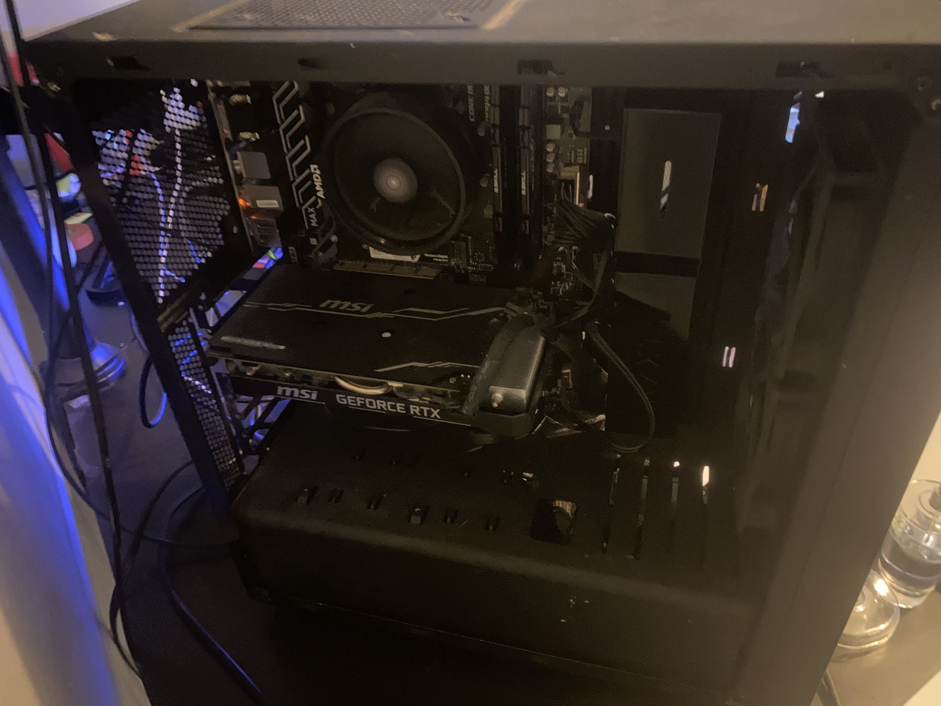Gaming Setup With 500 Hz Monitor 