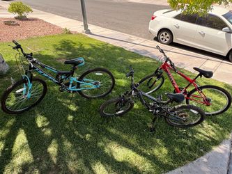 Mountain bikes $150 each