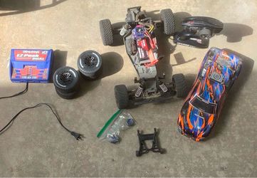Upgraded traxxas rustler everything included