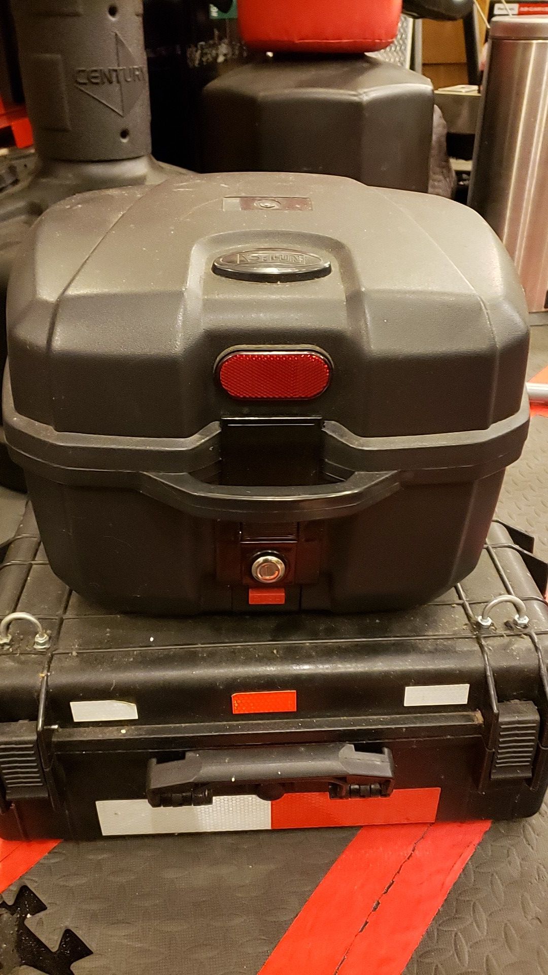 Motorcycle luggage tough rough