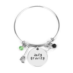 Wicked the Musical Inspired Bracelet "Defy Gravity" Wizard of Oz