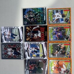 NFL RARE SPECIAL INSERT & VINTAGE NFL TRADING  CARD LOT 