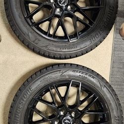 17" 5x110 Winter Wheel And Tire Package