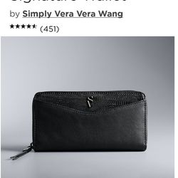 Simply Vera New Black Wallet
