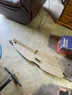 Toyota SUV Cargo Cover for keeping stuff safe