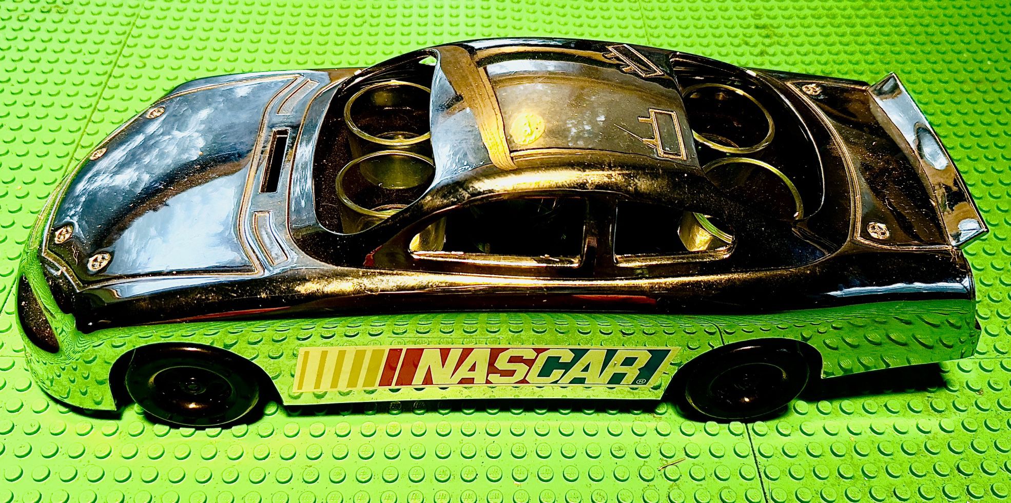 NASCAR Dale Earnhardt  Shotglass Car 6 Shot glasses Race Car