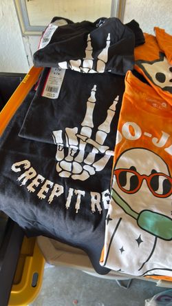 Youth small halloween shirts