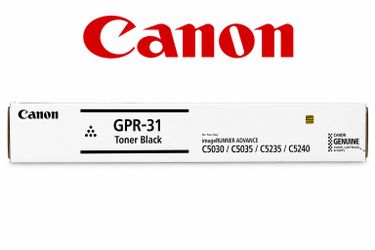 Canon Genuine GPR-31 Black Toner Cartridge New Sealed For imageRUNNER C5030...