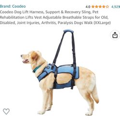 New Dog Harness Carrier For Rehabilitation 