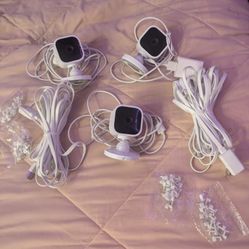 Blink Cameras w/ 20 Ft Power Cords