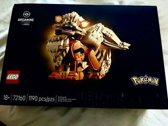 LEGO Pokémon Arcanine Building Set 72160 1190pcs 18+ Complete Set