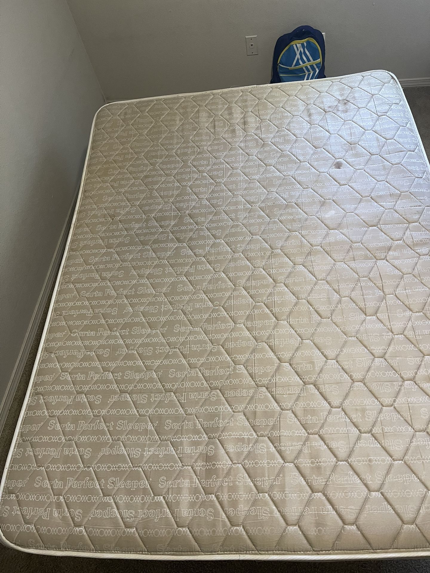 Queen Mattress With Black Metal Frame