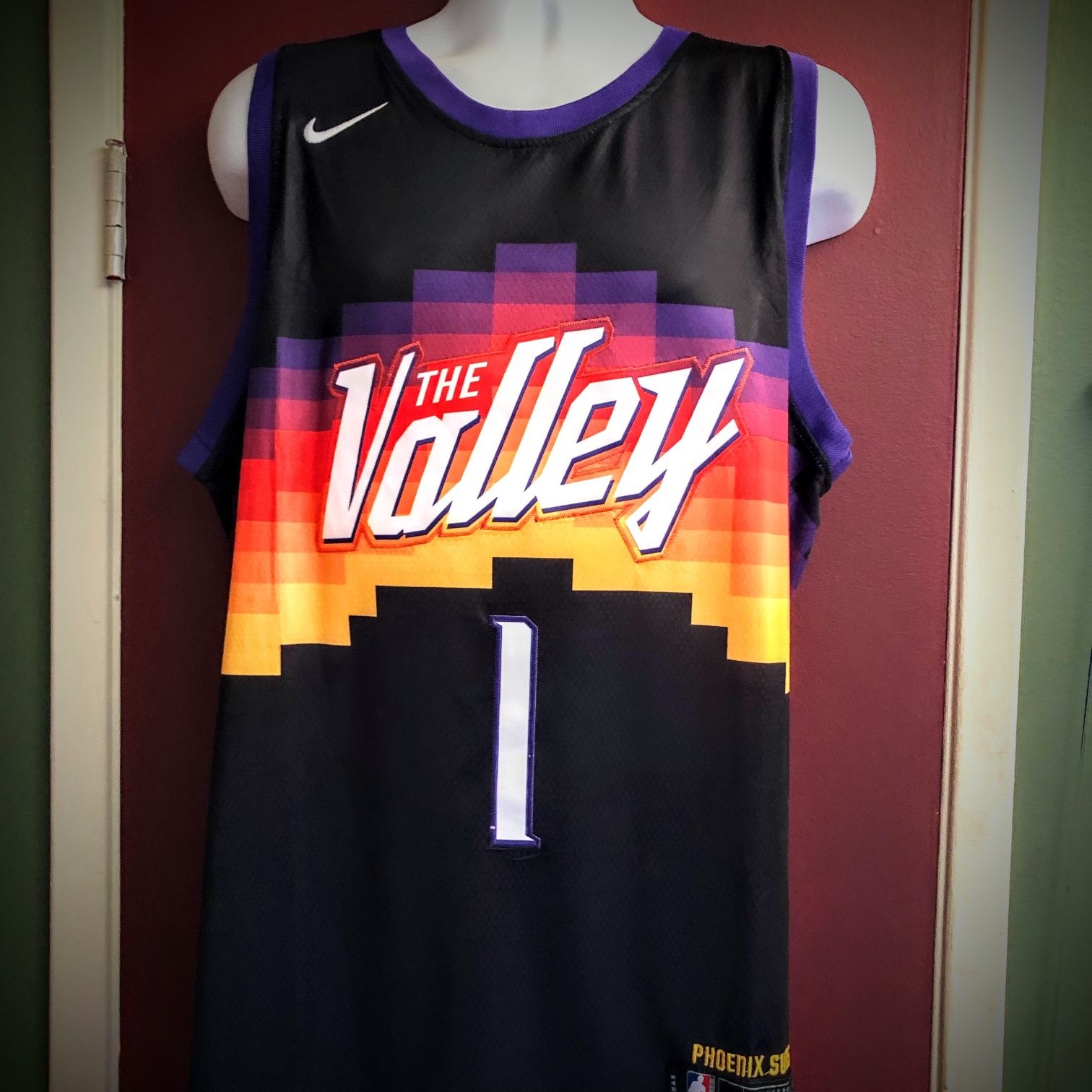 Phoenix Suns #1 Devin Booker NBA Basketball Jersey for Sale in Wilmington,  CA - OfferUp