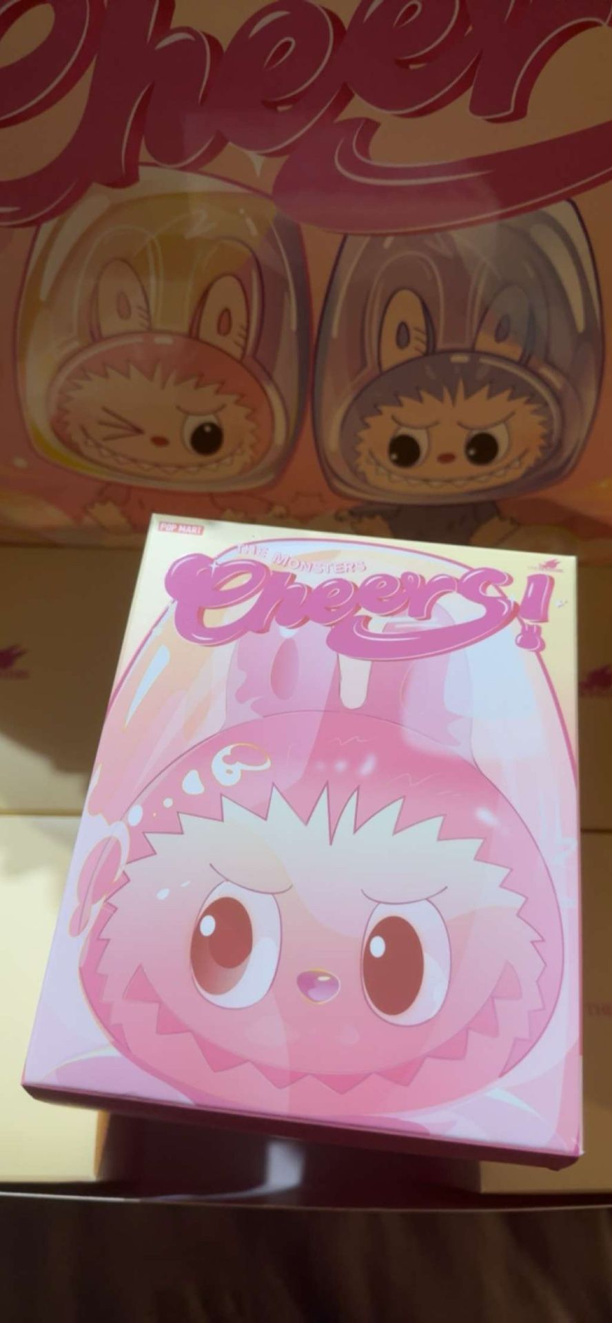 Popmart Labubu The Monsters Cheers Ququ Cup Hidden Blind Box Action Figure