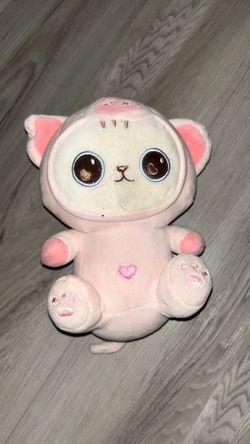 Piggy cat plushie