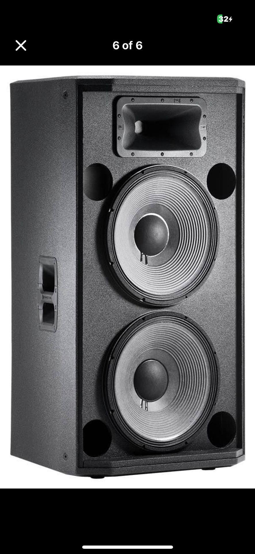 2 JBL STX 825’s