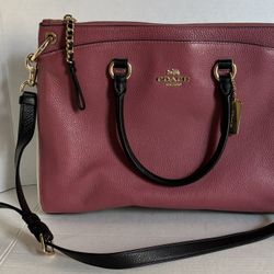 COACH MIA SATCHEL F76641 ROUGE