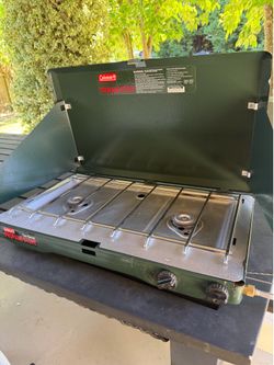Coleman 2 burner propane stove