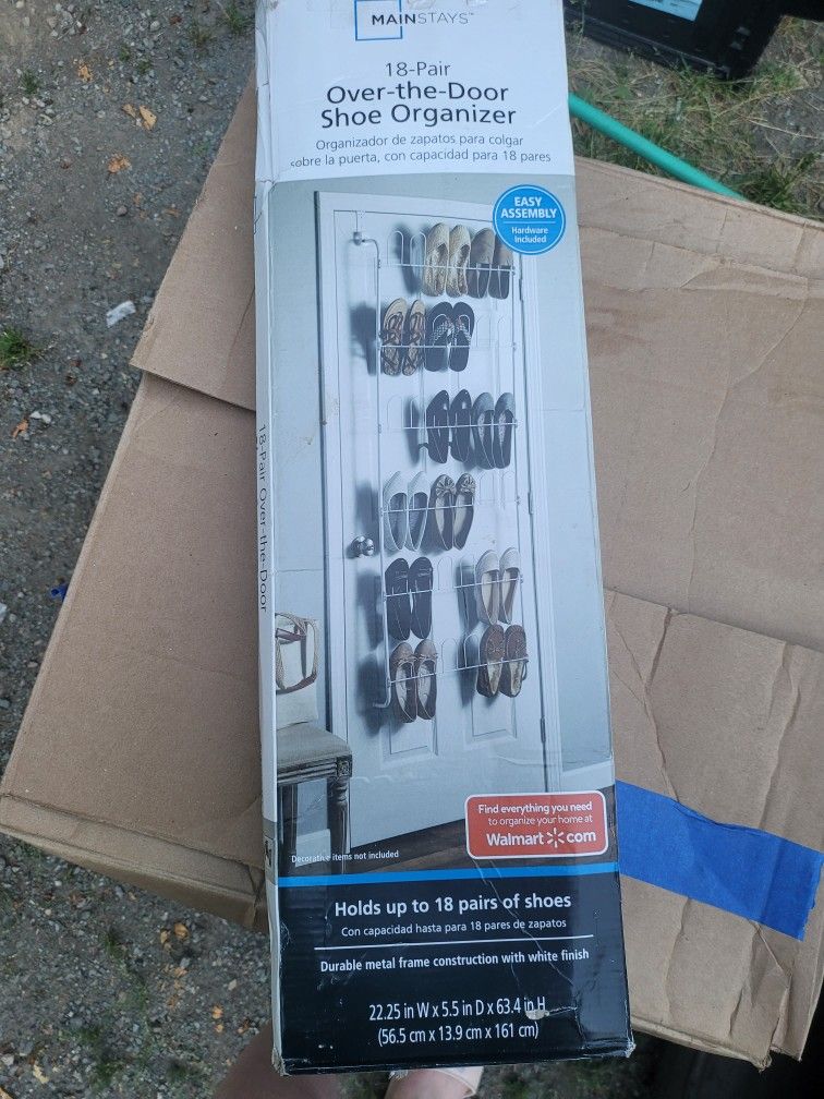 Over The Door Shoe Storage Rack