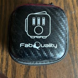 Fidget Cube with Carrying Case ( FabQuality )