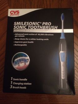CVS Smilesonic Pro Sonic Toothbrush