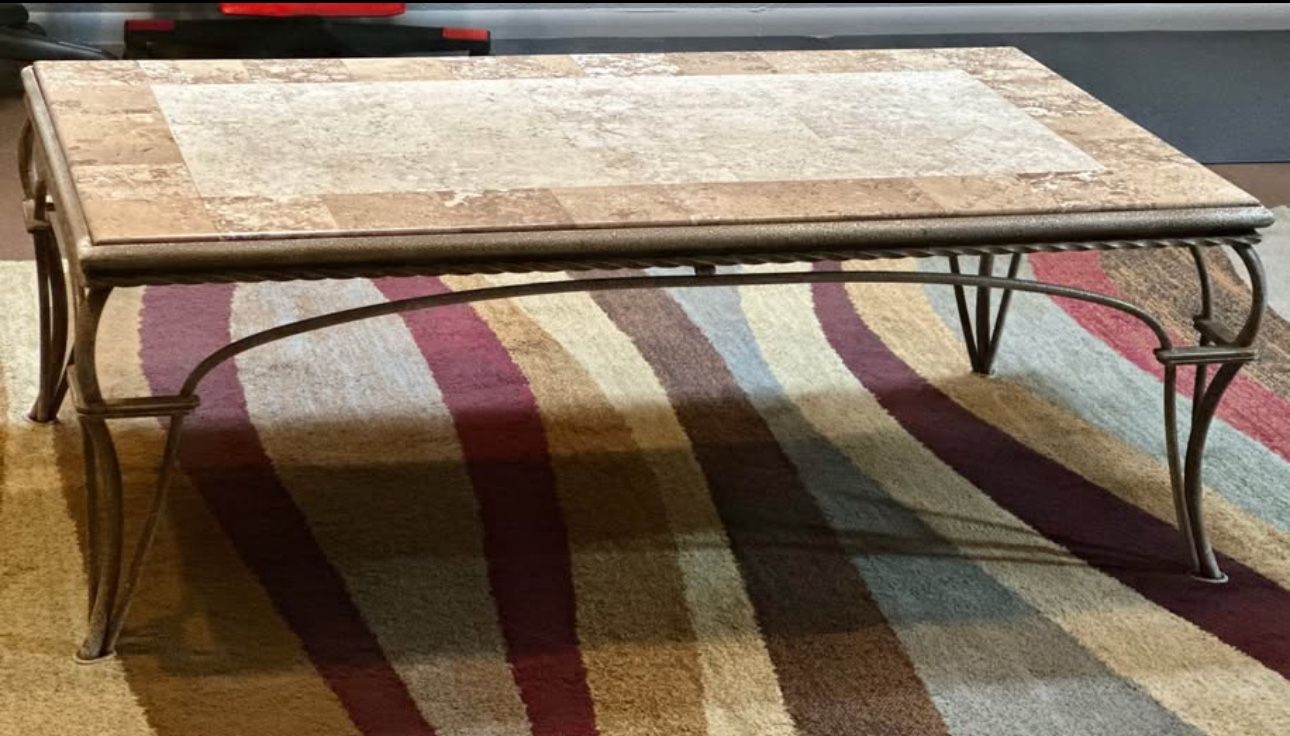 Beautiful Stone Coffee Table