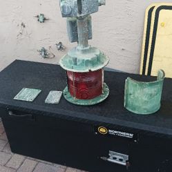 Antique Brass Navigational Light