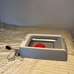 ScoopFree Crystal Classic Self-Cleaning Litter Box, Large ScoopFree