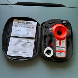 Black & Decker BDL100S Bullseye Laser Level and Stud Finder With Zip Case Tested & Working