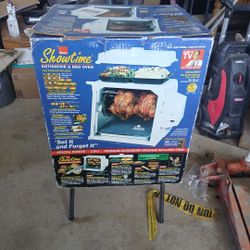 Rotosserie And BBQ  Oven Brand New  Never Use 