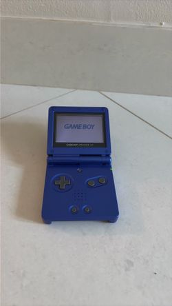 Original Gameboy Advance Sp Cobalt Blue Charger Included