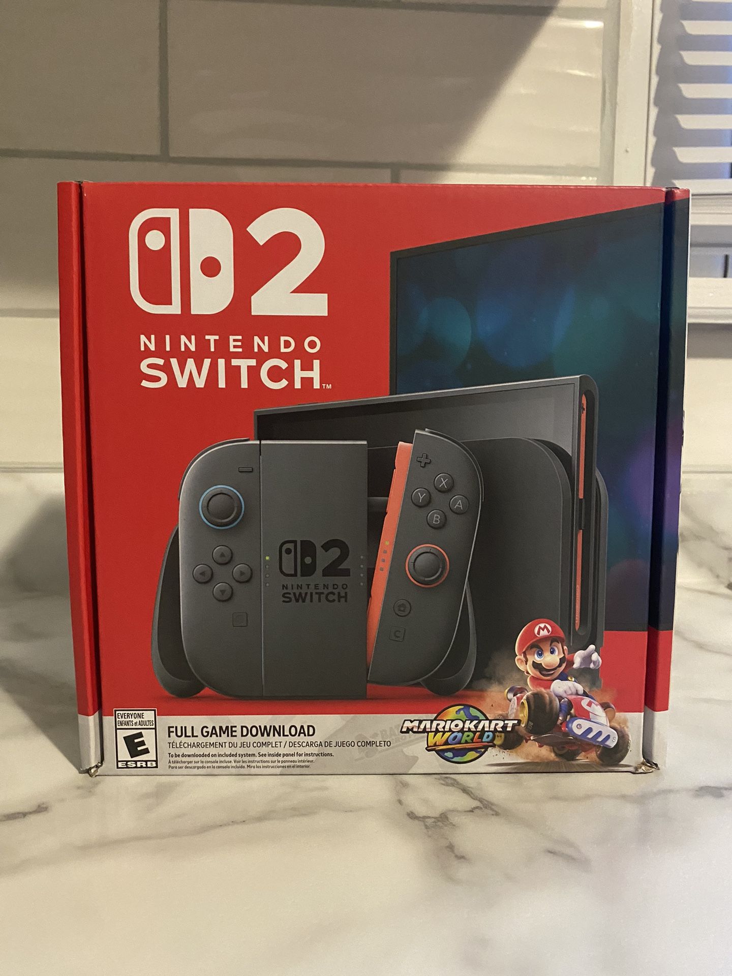 Nintendo Switch 2 Mario Kart World Bundle Brand NEW!