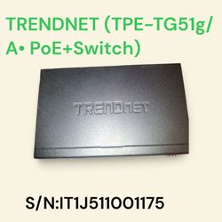 TRENDnet PoE+ Switch