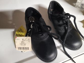 Black boy dress up shoes size 12.5
